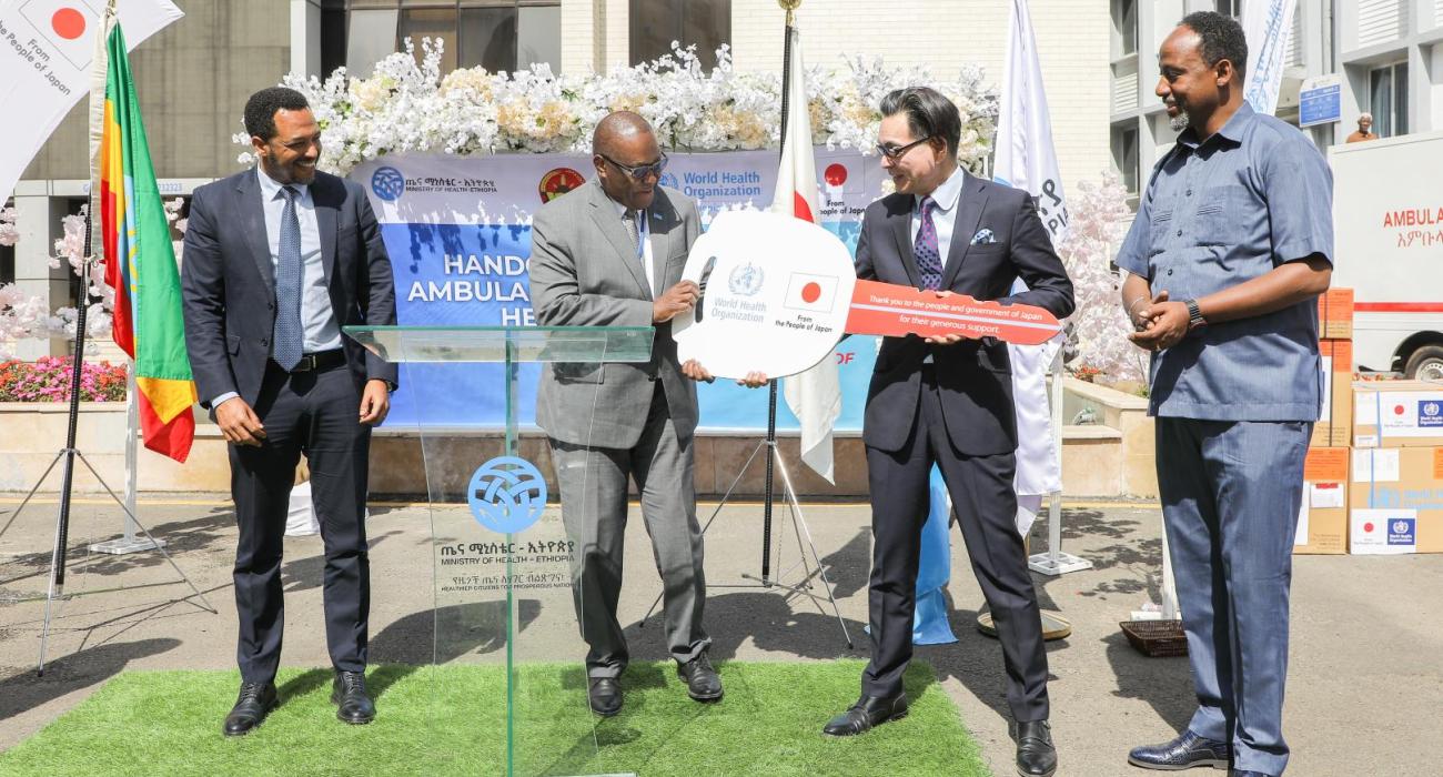 Japan and WHO Restore Health Services and Boost Emergency Response in Tigray 