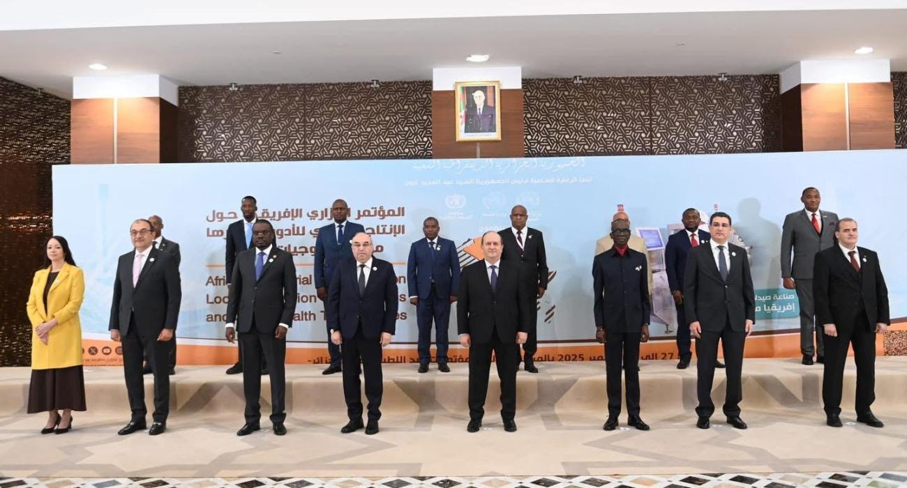 Les ministres africains en réflexion autour de la production locale de médicaments et d’autres technologies de la santé à Alger
