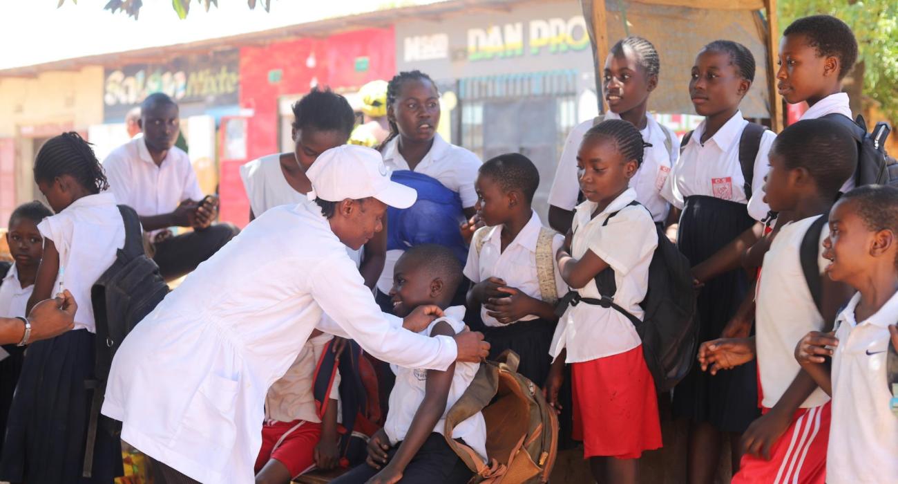 Measles and rubella vaccination in Lubumbashi-DRC