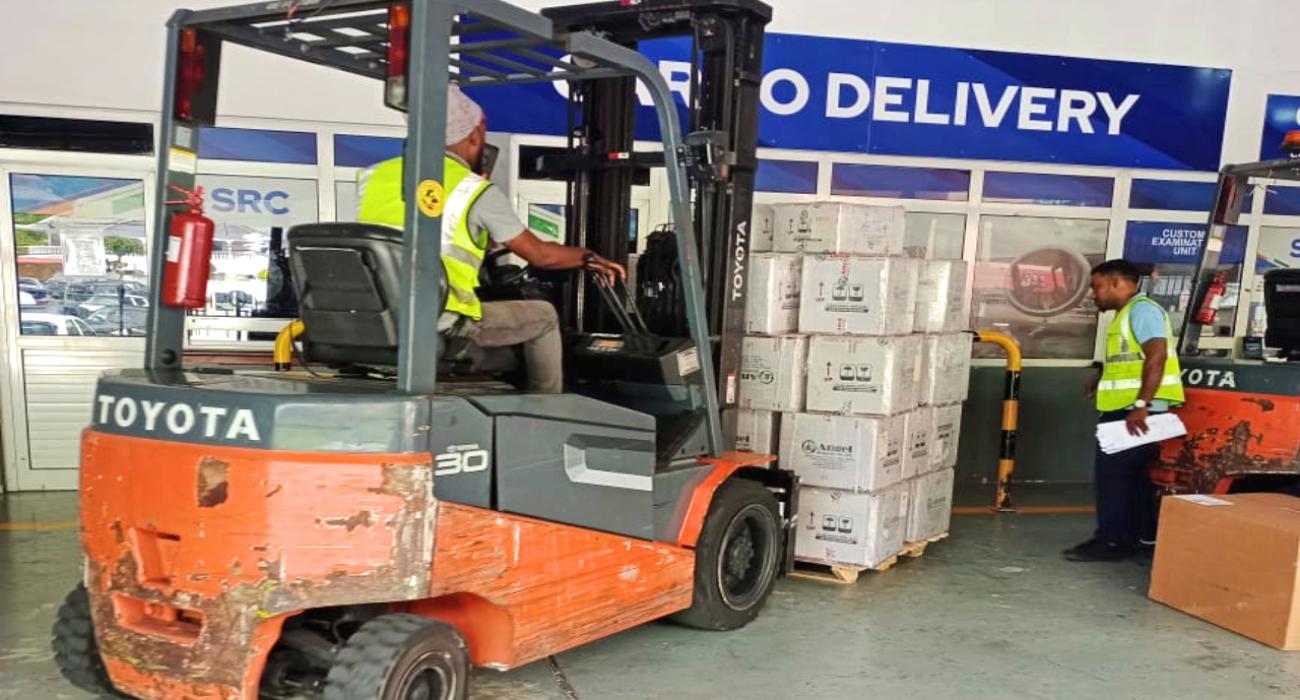 Seychelles’ first consignment of medicines arrives in the country