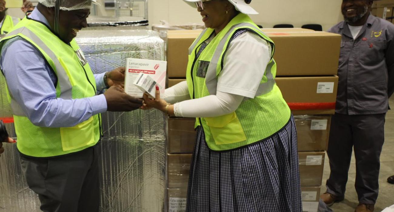 Reception of Lenacapavir in Lesotho