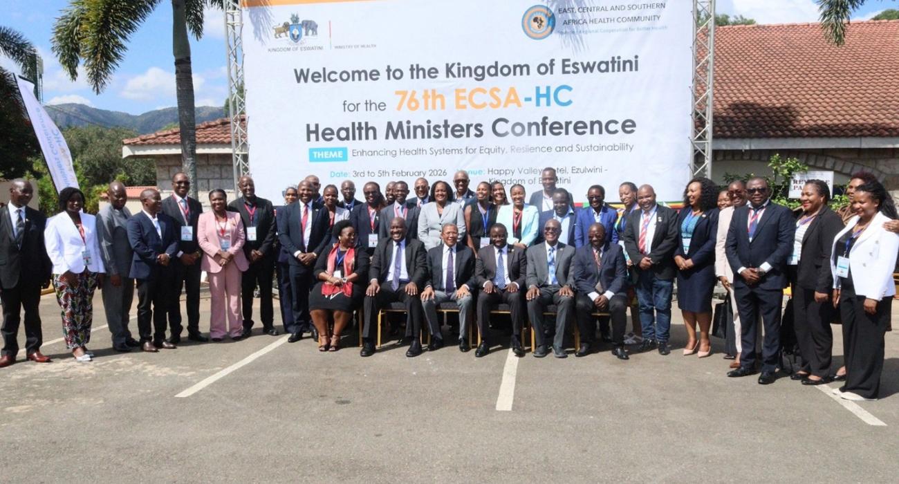 Eswatini assumes the chair of East, Southern and Central Africa Health Community