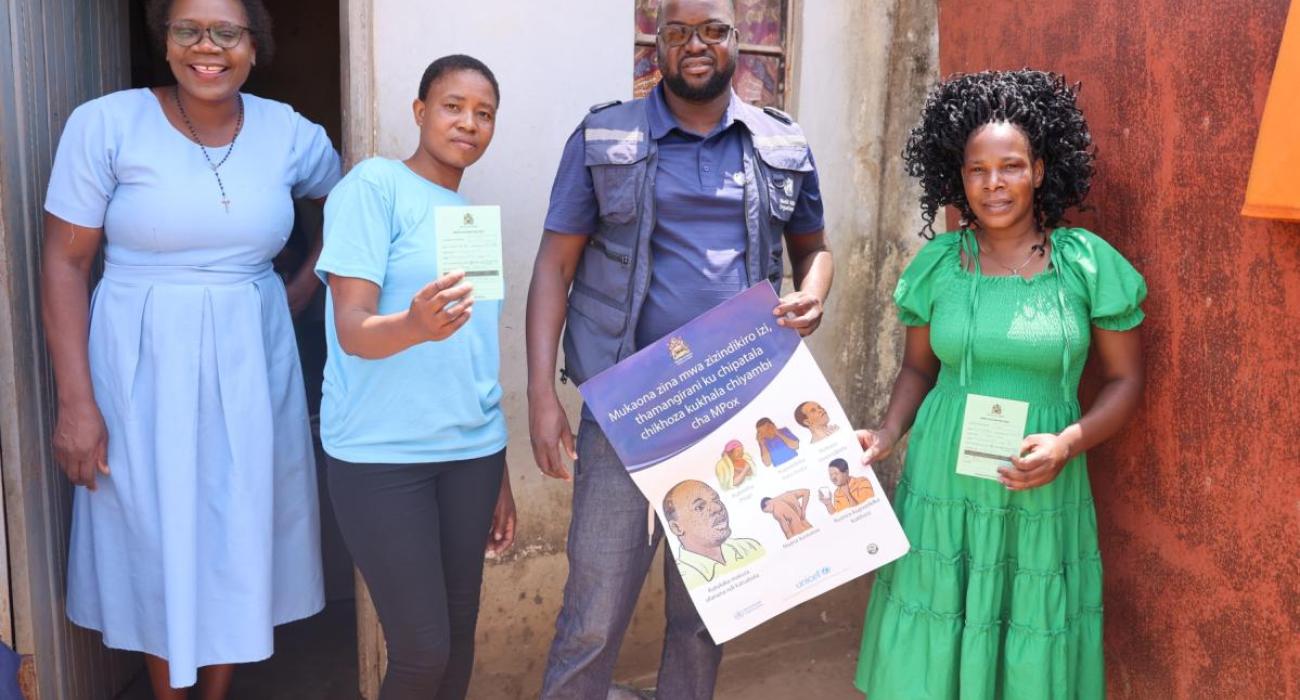 The mpox vaccination drive in Blantyre Malawi