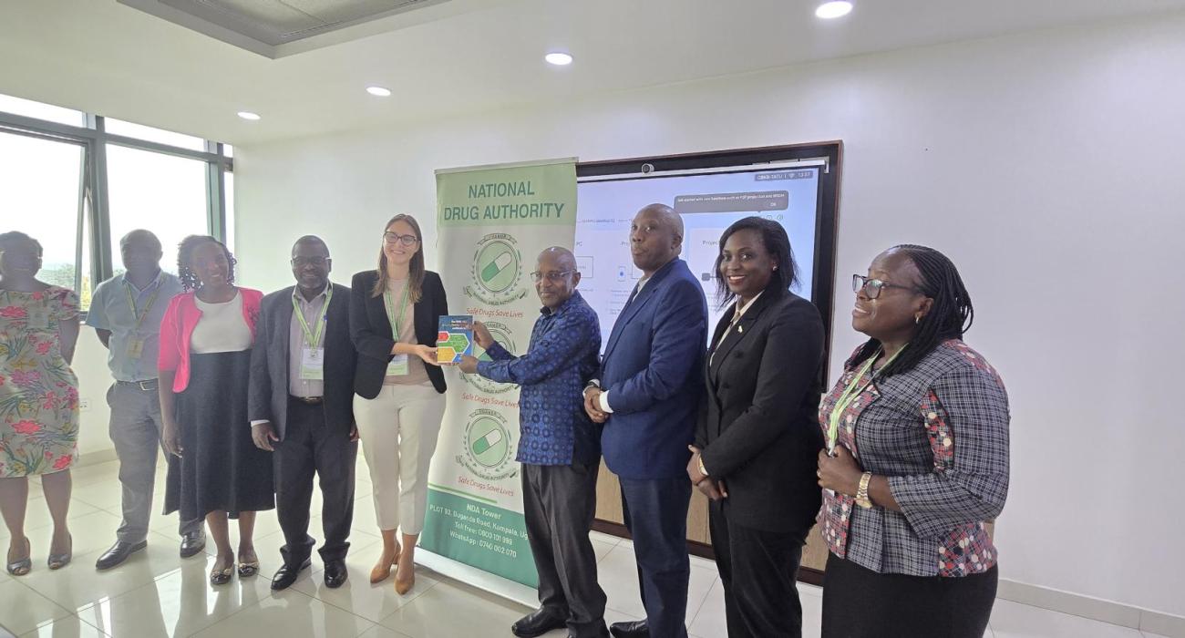 Uganda’s National Drug Authority Receives WHO Tools to Boost Antimicrobial Stewardship