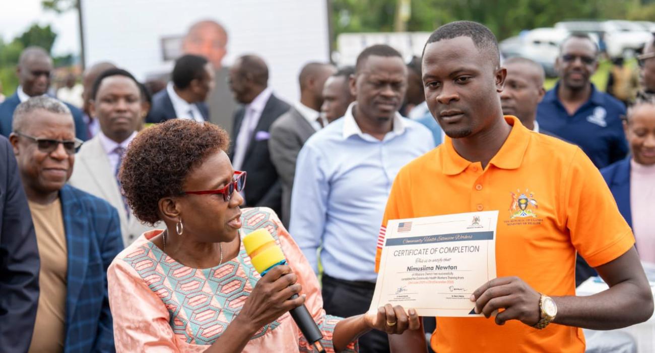 Uganda Deploys 348 New Community Health Extension Workers to Strengthen Integrated Services Delivery 