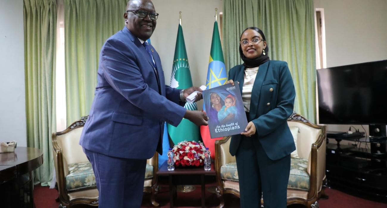 Professor Francis C. Kasolo officially assumes office as WHO Representative to Ethiopia, AU and UNECA