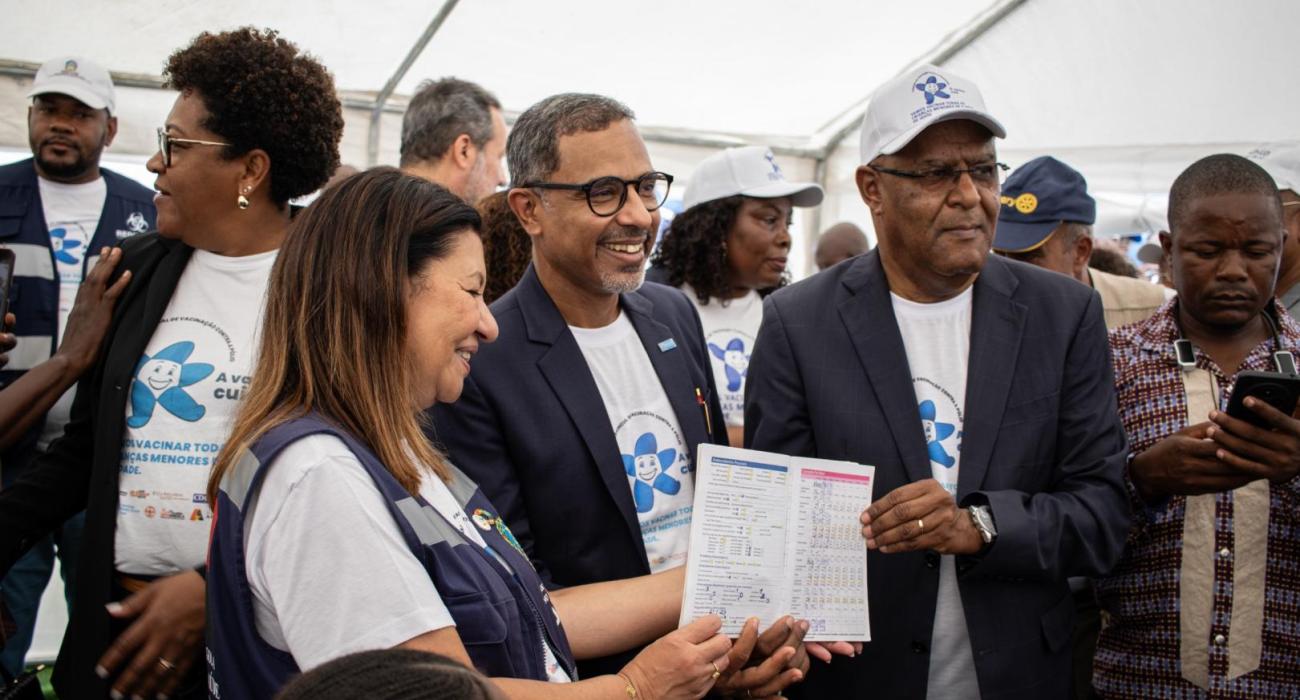 Polio Launch in Angola