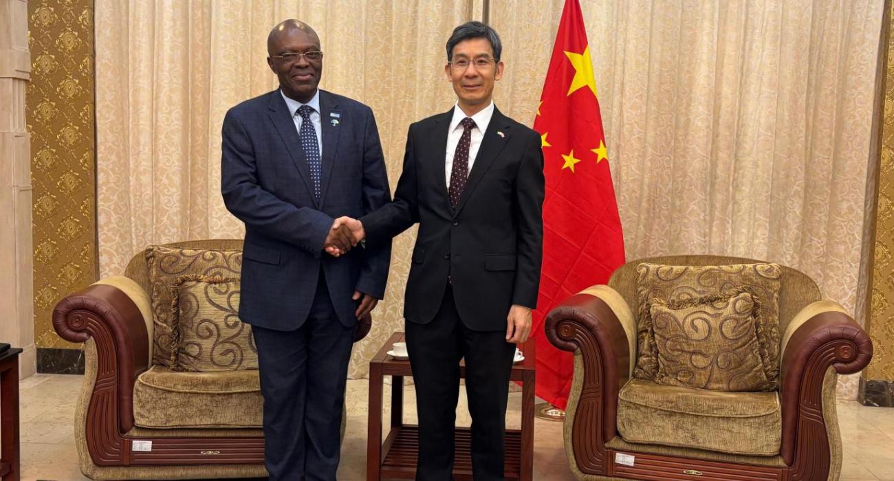 WHO Guinea-Bissau and the Embassy of China discuss opportunities for strengthened health cooperation