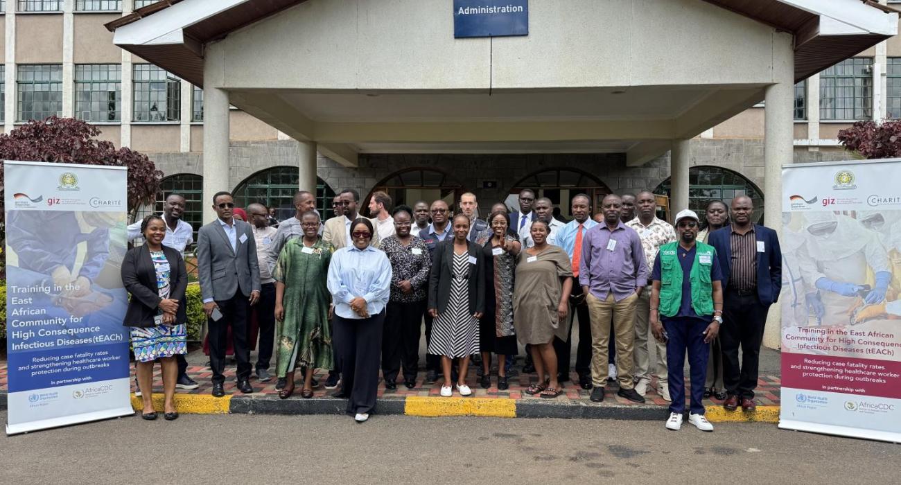 Participants at the clinical care for high-consequence infectious diseases workshop