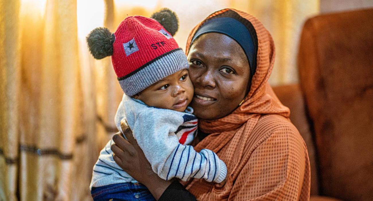Sherift Omoniyi: malaria vaccination champion in Nigeria