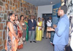 Dr Moeti Matshidiso visiting the Kigali Memorial Center