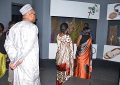 Dr Moeti Matshidiso visiting the Kigali Memorial Center