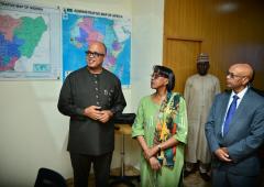 Dr Moeti visits Nigeria Center for Disease Control