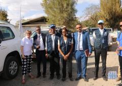 WHO/AFRO-UK High Level delegates started their visit in Ethiopia