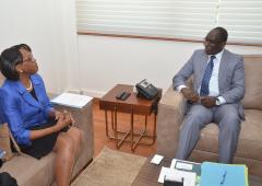 Dr Matshidiso Moeti visits Senegal - March 2018