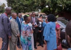 Dr Moeti Visits Ghana, April 2018