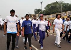 Walk the talk, Brazzaville, Congo - August 2019