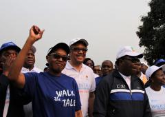 Walk the talk, Brazzaville, Congo - August 2019