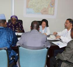 06 WHO convenes a meeting of Unicef and Government Partners to discuss way forward with Health Commissioners from scurity compromised States of Borno and Yobe