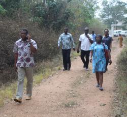 Le personnel en excursion