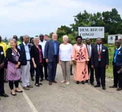 Ministry of Health Officials, Development Partners and WHO staff visited the five high-risk districts to assess the preparedness activities to prevent an Ebola outbreak in Uganda. They also met with Ministry of Health officials from DRC and discussed concerted efforts to contain the outbreak in DRC and also prevent it from crossing into Uganda.