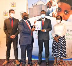 Namibia launched the National Action Plan on Health Security on 8 December 2020 