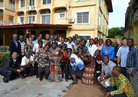 Group photograph of particpants at the Validation meeting