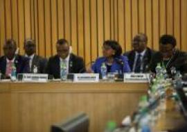 The panel discussion on impact of Ebola on the African continent was chaired by the WHO Regional Director for Africa.