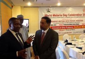 Aliko Dangote, GCON chats with WHO Nigeria Country Rep. Dr. Rui Gama Vaz