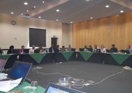 Participants attend the workshop on understanding TB and using TB data