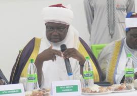 Emir of Argungu speaking on behalf of the traditional instituion