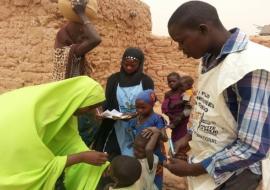 Immunization at border settlement of Sokoto state