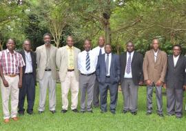 Participants at the climate change vulnerability and adaptation assessment workshop in Lusaka