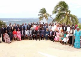 Photo de famille des participants
