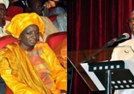 A droite, le Président de la République du Sénégal. A gauche, le Président de l’Assemblée nationale et le Premier Ministre
