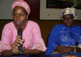 La Conseillère en Santé familiale de l'OMS en Guinée