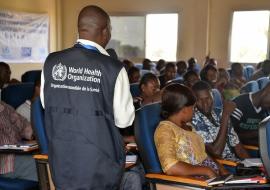 WHO community surveillance training at Matam in Conakry