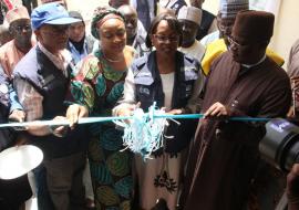 Dr Moeti commissioned the Humanitarian Emergency Operations Centre Dr Moeti commissioned the Humanitarian Emergency Operations Centre