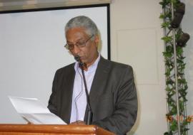 Opening remarks from the Director General, Mr Berhane Ghebretinsae