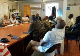 Multi-sectoral task force meeting  in Rumbek, former Lakes State