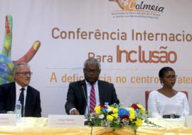 Sessão de inauguração da Conferência sobre Inclusão Social 