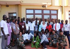 Participants of the influenza sentinel surveillance training