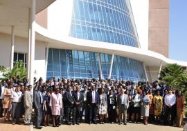 Group photo of the participants of the meeting