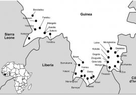 Carte Fièvre de Lassa Carte Fièvre de Lassa