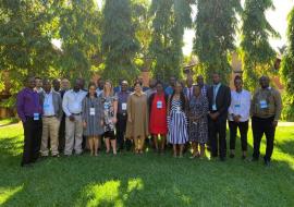 Priority country participants, partners and WHO officials at the meeting