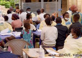 Vaccination contre Ebola à Vighole, le 31 mai 2019