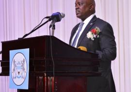 The President of Botswana, His Excellency President Dr Mokgweetsi E.K. Masisi The President of Botswana, His Excellency President Dr Mokgweetsi E.K. Masisi speaking on National Multi-sectoral Strategy on NCDs