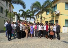Participantes do workshop sobre doenças mentais Participantes do workshop sobre doenças mentais