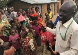 Uganda Village joins forces to Fight Ebola | Photo: WHO/KISIMIR J.