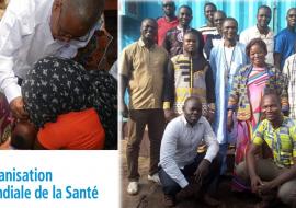 L’Organisation Mondiale de la Santé réaffirme son engagement à assurer un appui continu à la République centrafricaine pour une riposte efficace à l’épidémie de poliomyélite en cours.